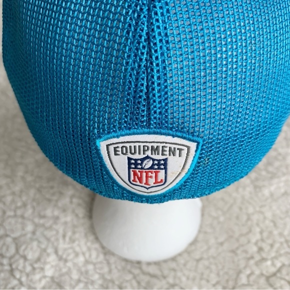 Carolina Panthers NFL Ball Cap Blue Embroidered Logo Adjustable Reebok Hat - Picture 3 of 10